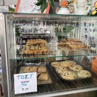 Vegan items that they heat up for you  at Bamboo Vegan Cafe in Athens