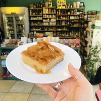 galaktoboureko at Bamboo Vegan Cafe in Athens