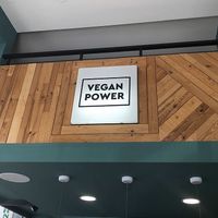 Vegan power :) at Bamboo Vegan Cafe in Athens