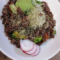 Quinoa-Bowl at El Meraki in Isla Mujeres