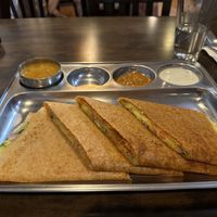 Pondicherry dosa  at Adyar Ananda Bhavan - Midtown East in New York City