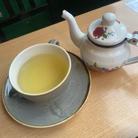 Mint tea   at Khartoum Cafe in Edinburgh