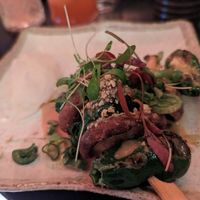 Shiitake, pardon pepper, miso & cashew at The Ivy Asia in Guildford