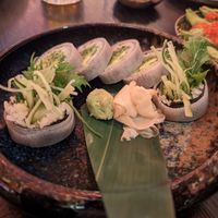 Avocado, cucumber & asparagus roll at The Ivy Asia in Guildford