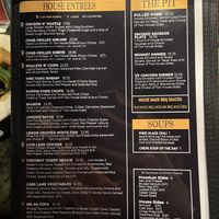 Menu  at Fork n' Pint in Waterford