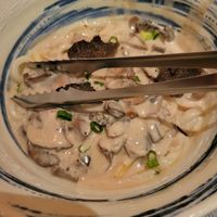 Truffle Udon-- will have dreams about it... at PLANTA in Brooklyn