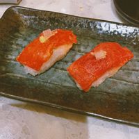 Watermelon ahi nigiri   at PLANTA in Brooklyn