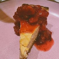 Strawberry cheesecake   at PLANTA in Brooklyn