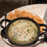 Spinach artichoke dip! Basic but good!  at PLANTA in Brooklyn