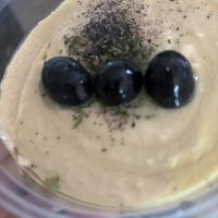 Hummus  at Bloom's Naan House in Bloomsburg