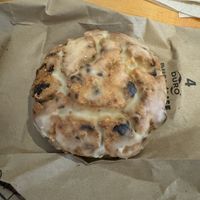 Cherry almond scone  at Northside Social Coffee & Wine in Arlington