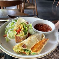 Breakfast burrito  at Tangi Restaurant in Ubud