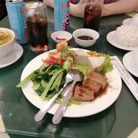 Sample menu option, 65 000 dong at Nang Tam in Hanoi