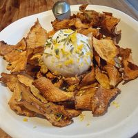 Jerusalem artichoke fries-amazing!!!! at Ferments - 퍼멘츠 in Seoul