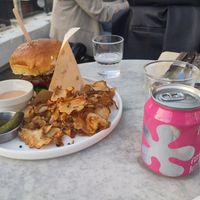 Burger with Stuff at Ferments - 퍼멘츠 in Seoul