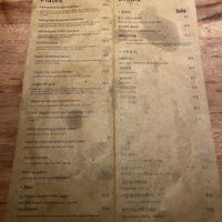 Menu on Oct 27 2024  at Ferments - 퍼멘츠 in Seoul