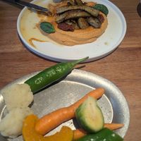 Gave us extra veggies instead of bread for my friend who's gluten intolerant at Ferments - 퍼멘츠 in Seoul