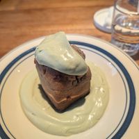 Matcha coconut cream poundcake at Ferments - 퍼멘츠 in Seoul