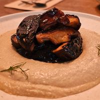 hummus mushrooms at Ferments - 퍼멘츠 in Seoul