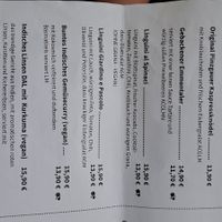 Überarbeitete Preise stand Mai '24 at Brandauer Schlossbräu in Vienna