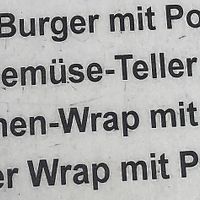 Vegan options   at Imbiss Kunz "Zum Rheinblick" in Nierstein