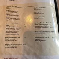 Vegan salads   at Khoai Cafe in London