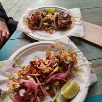 2 x taco trio at Antojitos - Edinburgh Street Food in Edinburgh