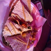 Seitan Barbacoa Quesadilla   at Antojitos - Edinburgh Street Food in Edinburgh