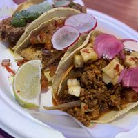 3 mixed tacos £12.50  at Antojitos - Edinburgh Street Food in Edinburgh