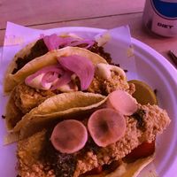 Leckere Tacos, aber nichts für großen Hunger   at Antojitos - Edinburgh Street Food in Edinburgh