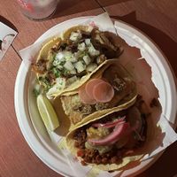 vegan taco selection  at Antojitos - Edinburgh Street Food in Edinburgh