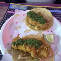 Pineapple tacos   at Antojitos - Edinburgh Street Food in Edinburgh
