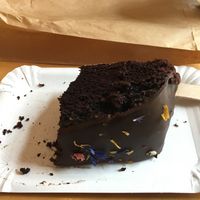 Double chocolate cake  at Annegrete in Dusseldorf