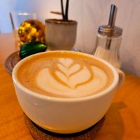 Oat latte at Annegrete in Dusseldorf