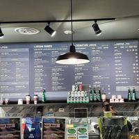 Menu at YVR - Joe & The Juice - Domestic Terminal in Richmond