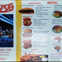 Menu at Mush - Pop-Up in Brentwood