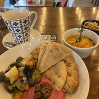 Vegan meal  at FRED in Milan