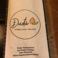 Promise: no glutamate, no flavour enhancer, fresh ingredients  at Du Du Vietnamese Cuisine - Sushi & Grill Restaurant in Dietikon