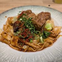 Shitake Tofu Biang Biang at Noodle Fan in Cologne