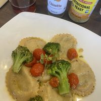 Sublime vegan ravioli   at Pasta Fresca in Reno