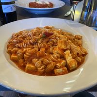 Pasta with Spicy Arbaritta (sp?) with Tofu  at Pasta Fresca in Reno