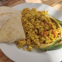 Vegan Pericos at Bizcotela in Bogota