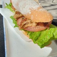 Bocata de Heura. at Can Pons in Banyoles