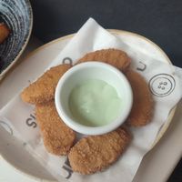 Nuggets d'heura at Can Pons in Banyoles