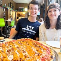 Vegan Special with Red Pepper Sauce   at Paulie Gee's - Greenpoint in Brooklyn