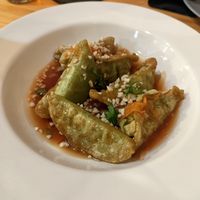 Mandu Vegano Tangsu at Kim's Bap in Sevilla