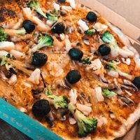 Customized vegan pizza  at Pizza Avanti - Pasing in Munich