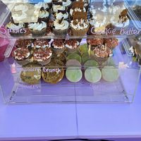 Cupcake and cookie options 2/25/23 at One More Bite Bakery in Monterey