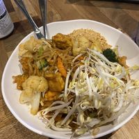 Vegan pad Thai  at Noodle Monk - Thai Street Kitchen in Christchurch