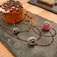 Raw carrot cake at Bionectar in Girona